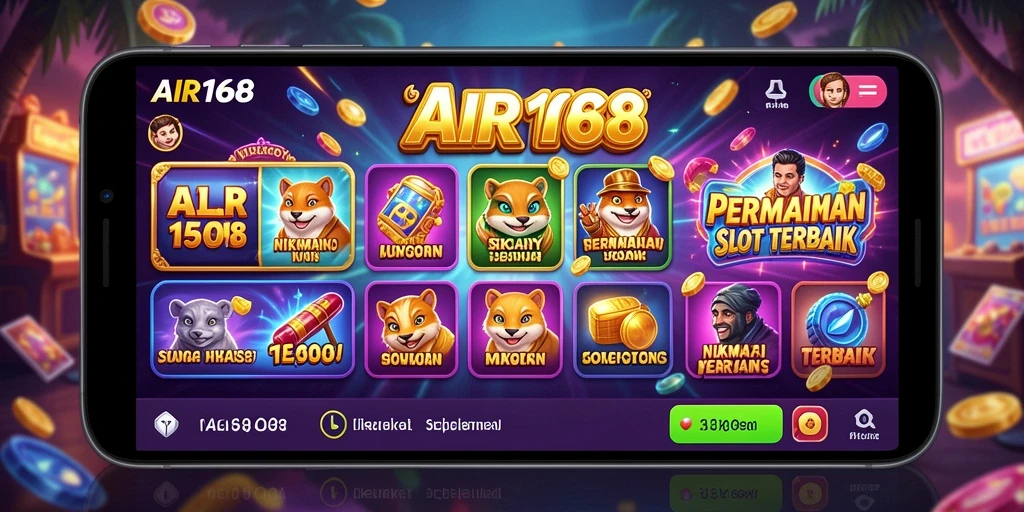 Gameplay menarik dari slot AIR168 yang seru dan menguntungkan.