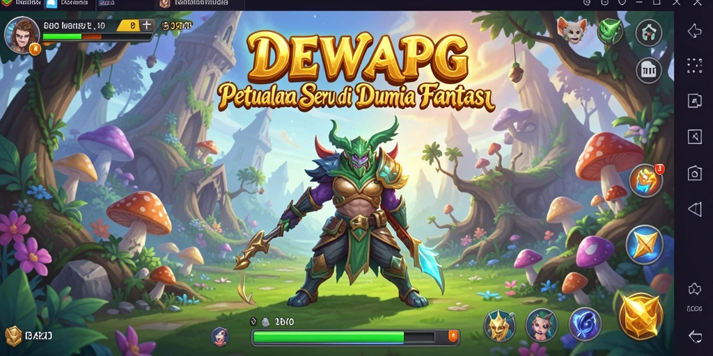 Tangkapan layar DEWAPG menampilkan aksi seru dalam petualangan fantastis.