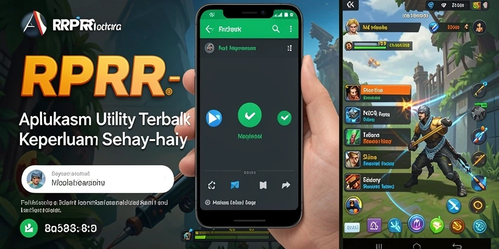 Tampilan antarmuka RPRR yang bersih dan fungsional.